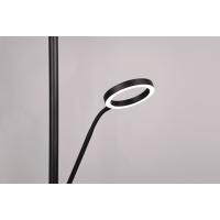 Trio Lighting 449510232 Willis Lampada da terra LED integrato Nera