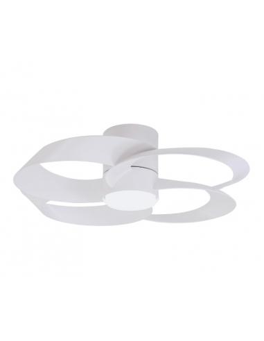 Mantra 8705 Rose Ceiling Fan Integrated LED Circular Blades White