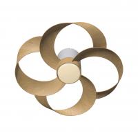 Mantra 8707 Rose Ventilatore da soffitto LED integrato Pale circolari Legno