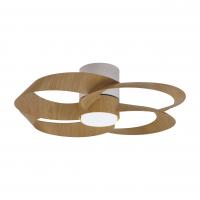 Mantra 8707 Rose Ventilatore da soffitto LED integrato Pale circolari Legno
