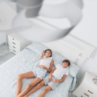 Mantra 8706 Rose Ventilatore da soffitto LED integrato Pale circolari Nero