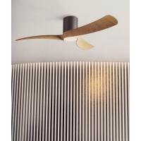 Mantra 9050 Nemo S Ventilatore da soffitto LED integrato 3 pale Nero e Legno