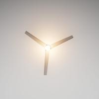 Mantra 9062 Up Down Ventilatore da soffitto LED integrato 3 pale Trasparenti