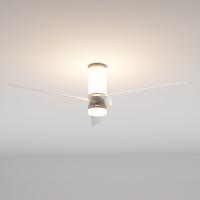 Mantra 9062 Up Down Ventilatore da soffitto LED integrato 3 pale Trasparenti