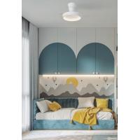Mantra 9011 Niseko M Integrated LED Ceiling Fan 3 Blades Wood Effect