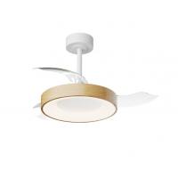 Mantra 9011 Niseko M Integrated LED Ceiling Fan 3 Blades Wood Effect