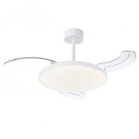 Mantra 9006 Slim Fan Ventilatore da soffitto LED integrato Bianco