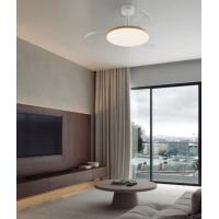 Mantra 9055 Slim Fan Ventilatore da soffitto LED integrato Nero