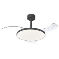 Mantra 9055 Slim Fan Integrated LED Ceiling Fan Black