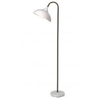 Perenz 6260N Lampada da terra orientabile e stelo in gomma nero