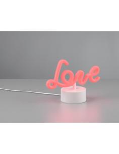 Trio Lighting R55931101 Amor Lampada da tavolo LED integrato e USB 2