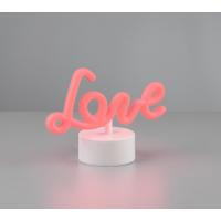Trio Lighting R55931101 Amor Lampada da tavolo LED integrato e USB