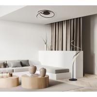 Trio Lighting 444310132 Nala Lampada da terra LED CCT dimmerabile Nero