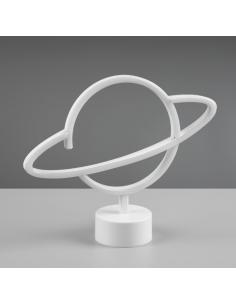 Trio Lighting R55370101 Planet Lampada da tavolo LED integrato e USB 2