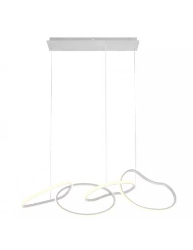 Redo 01-3388 Bias Lampadario a sospensione LED integrato CCT Bianco opaco