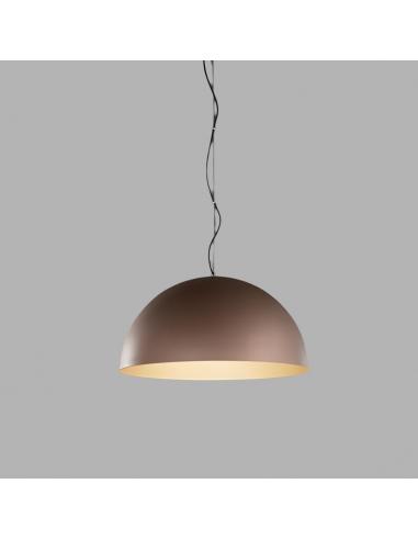 Perenz 8562 MM Steel Lampada da sospensione Ø60cm marrone e oro 1xE27