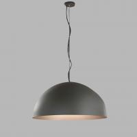 Perenz 8563 GR Steel Lampada da sospensione Ø80cm grigio e marrone 3xE27