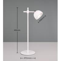 Trio Lighthing R57791101 Maxima Lampada tavolo 3W 3000K Bianco