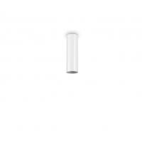 Ideal Lux 233079 Look PL1 Lampada da soffitto 6cm GU10 H20cm Bianco