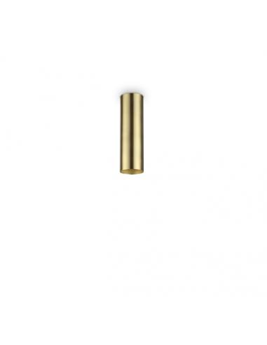 Ideal Lux 233062 Look PL1 Lampada da soffitto 6cm GU10 H20cm Oro