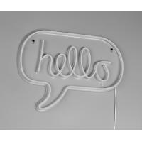 Trio Lighting R23711100 Hello wall lamp neon-effect led