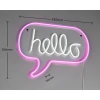 Trio Lighting R23711100 Hello wall lamp neon-effect led