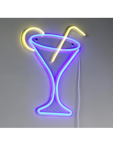 Trio Lighting R23731100 Cheers wall lamp cocktail neon-effect led