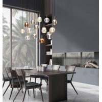 Mantra 9080 Andromeda Lampadario a sospensione 5 luci LED vetri multicolor