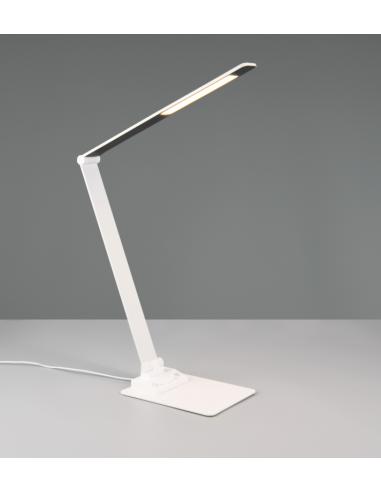 Trio Lighting 545310131 Travis Lampada da tavolo LED CCT Touch Bianca