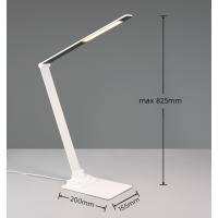 Trio Lighting 545310131 Travis LED CCT Touch Table Lamp White
