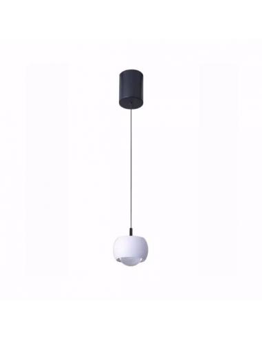 Mantra 8405 Roller Height-Adjustable LED Pendant Lamp 12W White