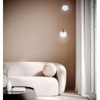 Mantra 8405 Roller Height-Adjustable LED Pendant Lamp 12W White
