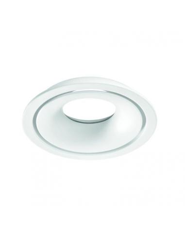 Ondaluce OTF0019B Baya Round Recessed Spotlight GU10 Matt White