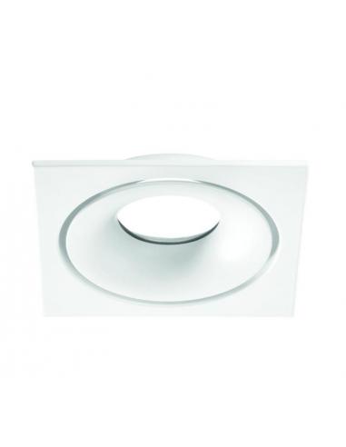 Ondaluce OTF0022B Gibò Faretto da incasso quadrato GU10 Bianco opaco