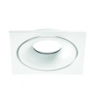 Ondaluce OTF0022B Gibò Square Recessed Spotlight GU10 Matt White