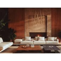 Mantra Boomerang 14-Light LED Pendant Chandelier White