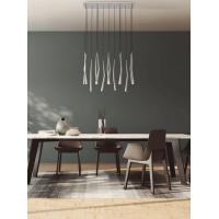 Mantra Boomerang 14-Light LED Pendant Chandelier White