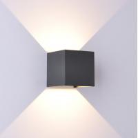 Mantra 6520 Davos Lampada da parete Led 10x10 cm grigio scuro 3000K