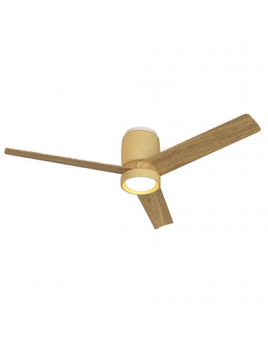 Mantra 9480 Ceramica - LED Ceiling Fan 3 Blades Beige-Wood
