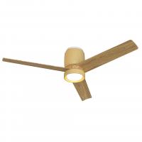 Mantra 9480 Ceramica - Ventilatore da soffitto LED 3 pale beige - legno