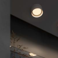 Ideal Lux 277417 Spike PL1 Round Indoor ceiling lamp white diameter 10cm