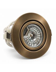 Luce Più Faretto da incasso G4 12v 20W Bronzo