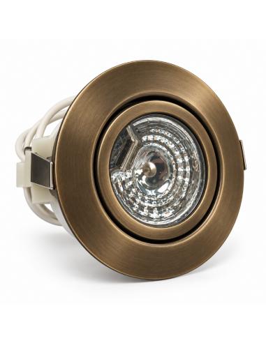 Luce Più Faretto da incasso G4 12v 20W Bronzo