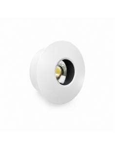LAMPO Lighting TC02/BI/BC Spotlight recessed LED 3000K White 30°