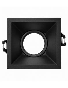 Mantra C0165 Faretto ad incasso GU10 quadrato nero