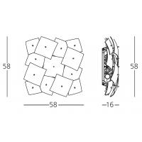 MANILA PLAFONIERA LED