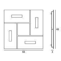 Gea Luce BERN P/M Ceiling Lamp Built-in Led Gea Luce BERN P/M Ceiling Lamp Built-in Led