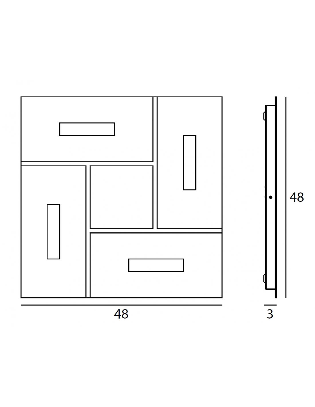 Gea Luce BERN P/M Ceiling Lamp Built-in Led Gea Luce BERN P/M Ceiling Lamp Built-in Led