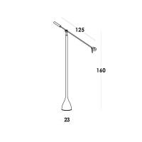 TECNA PIANTANA BASE LEGNO CHIARO
