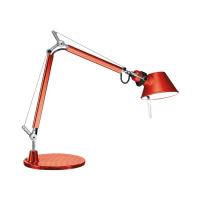Artemide A011810 Tolomeo Micro Tavolo Halo Rosso Anodizzato